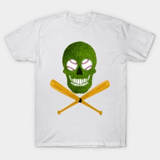 Baseball Skull T-Shirt